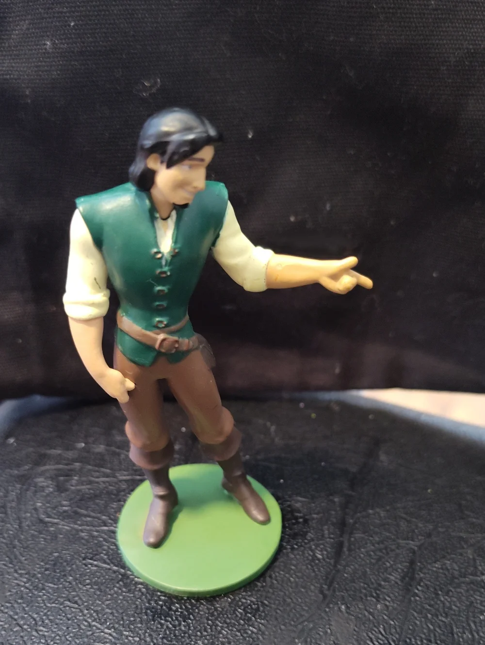 Disney TANGLED / Flynn Rider & Mother Gothel FIGURE Birthday CAKE TOPPER 3.75”